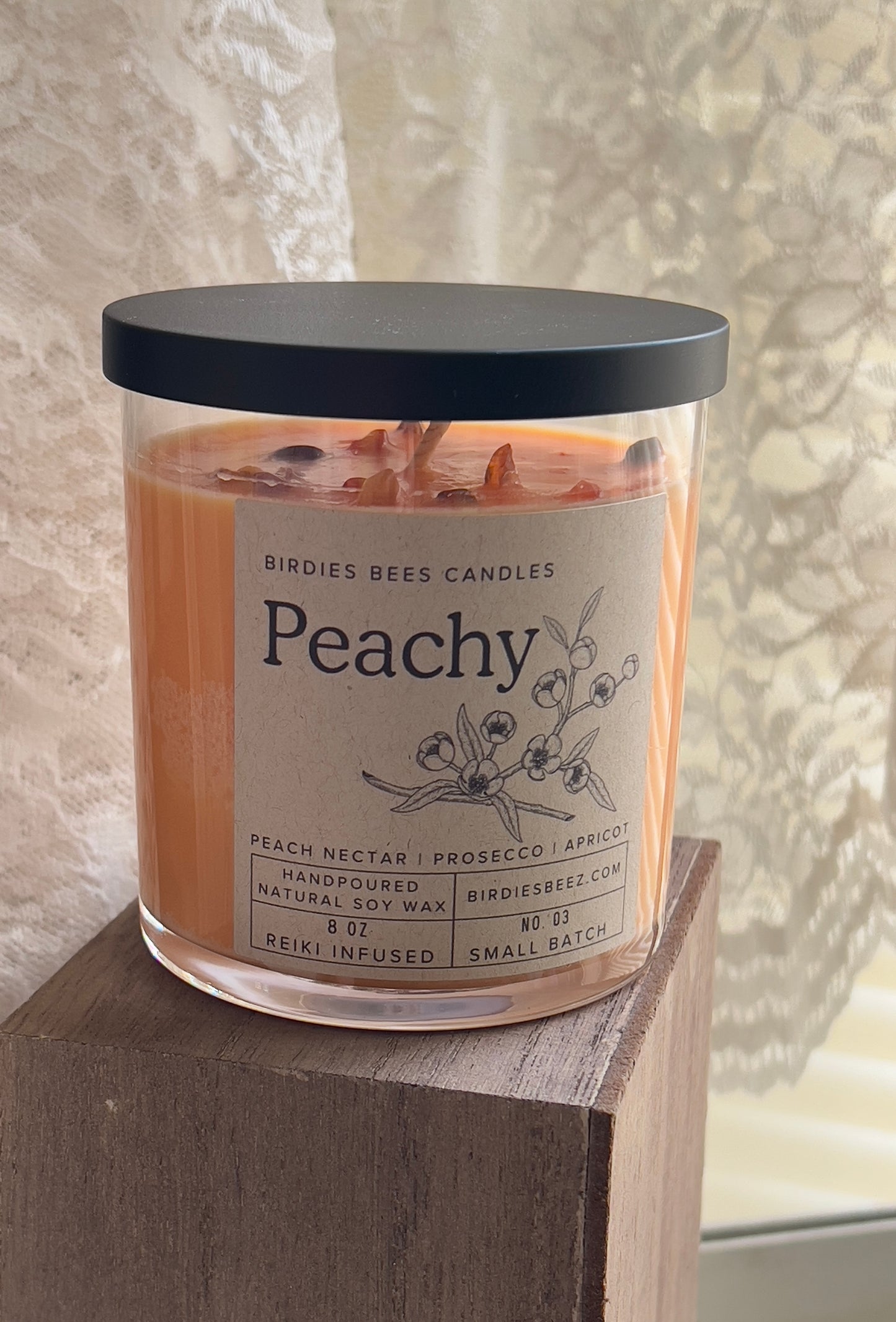 Peachy 8 oz. Candle