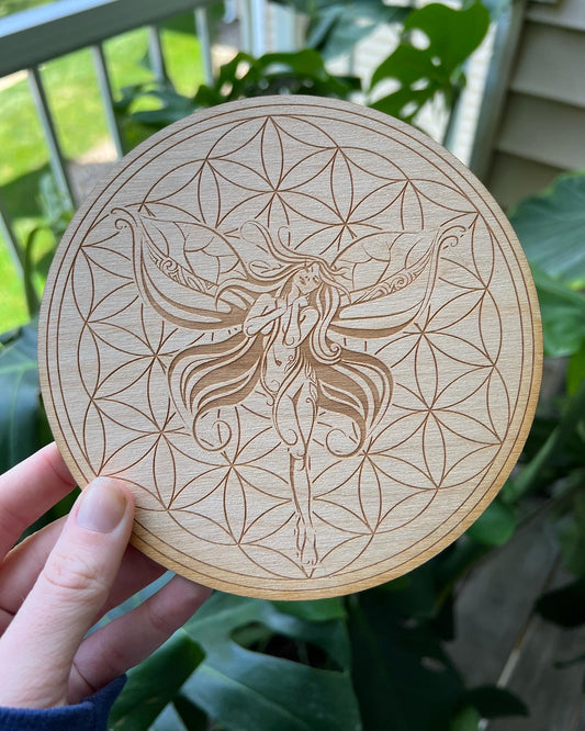 Faery/Fairy Crystal Grid | 6"