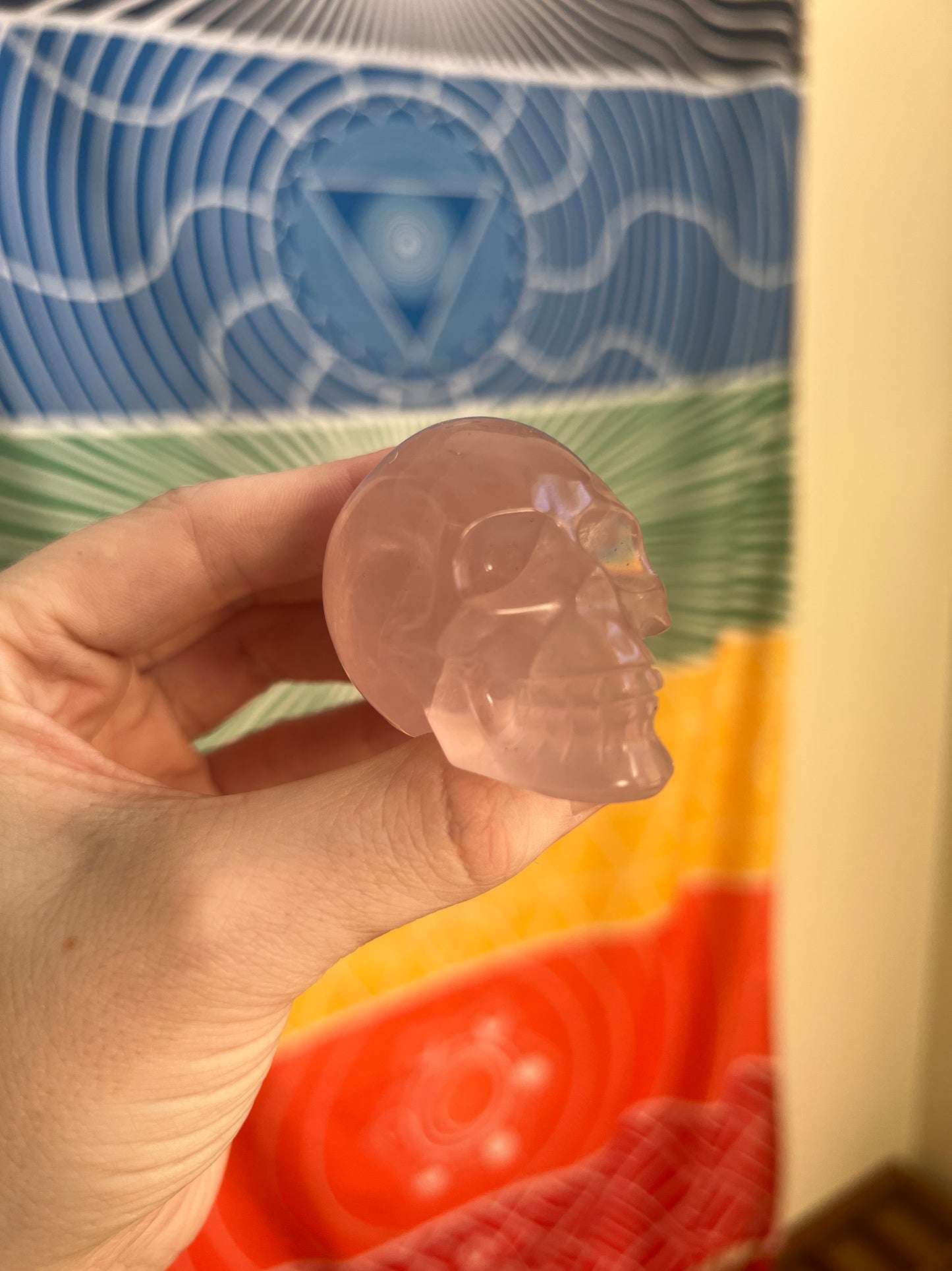 Rose Quartz Skulls