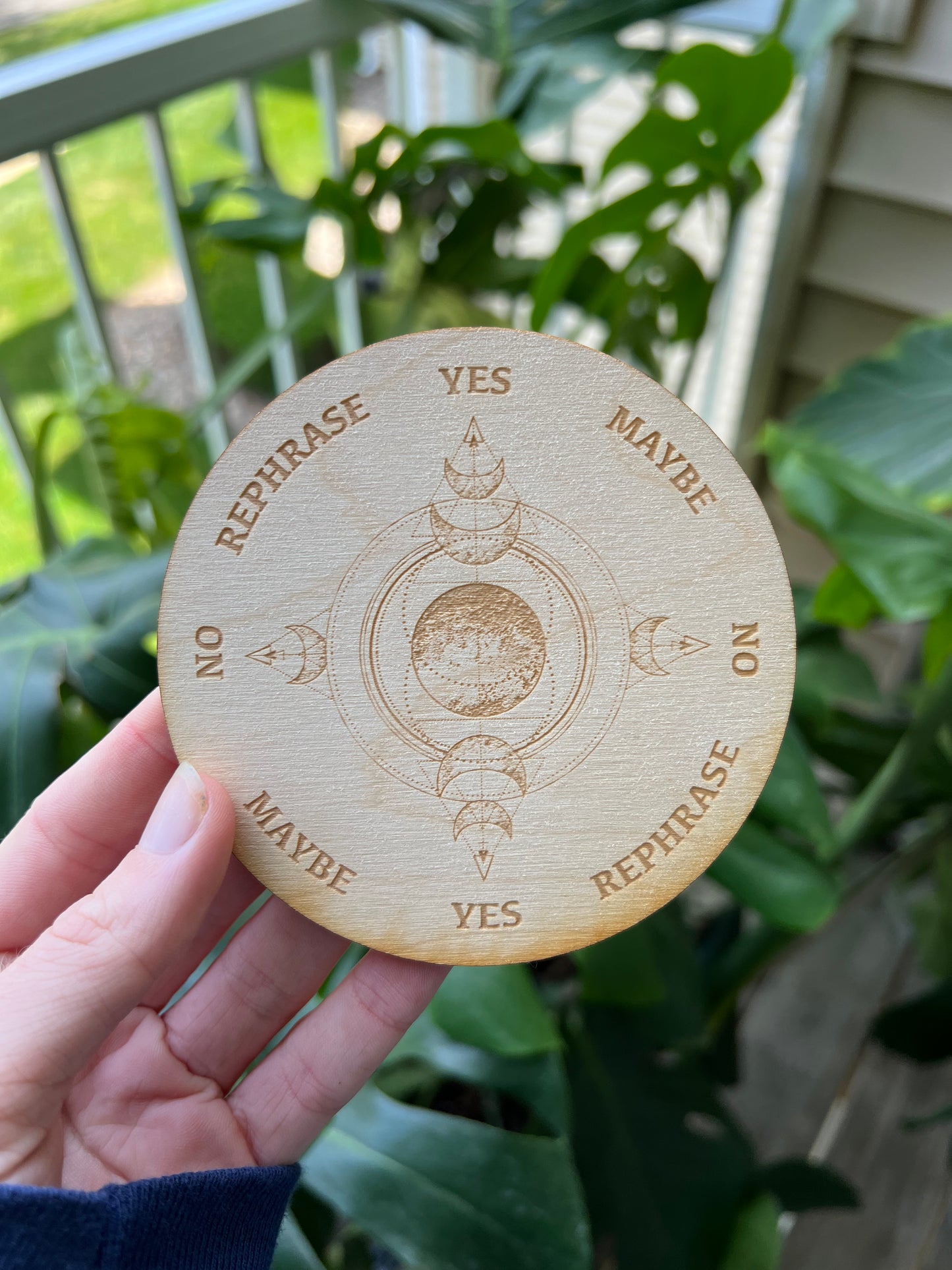 Triple Moon Pendulum Board | 4"