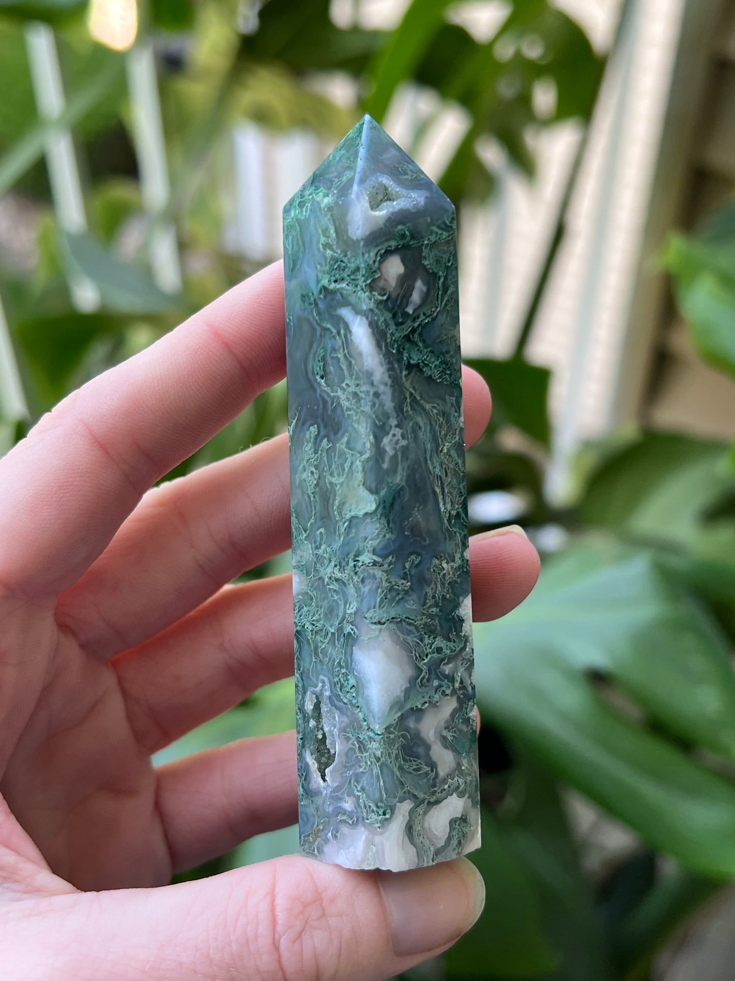 Moss Agate Towers