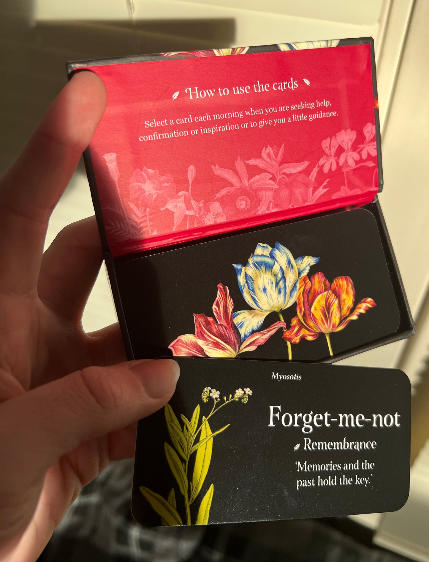 The Language of Flowers: Mini Inspiration Cards