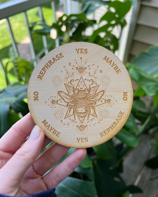 Honey Bee Pendulum Board | 4"